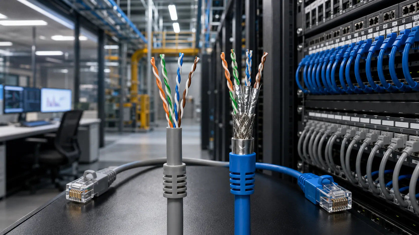 차폐형 Cat6a 케이블과 UTP: 무엇을 선택해야 할까요?