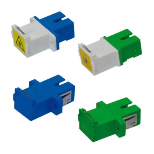 SC Shuttered Adapters Simplex