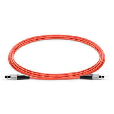 FC UPC - FC UPC 단면 또는 이중 3.0mm 2.0mm PVC LSZH OM1 다중 모드 광섬유 패치코드