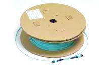 극성 A 40G 구성 광섬유 고정 MPO-MPO 다중 모드 아쿠아 트렁크 PVC 케이블